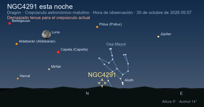 NGC4291 esta noche