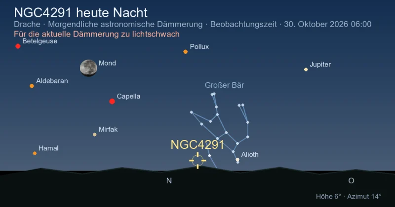 NGC4291 heute Nacht