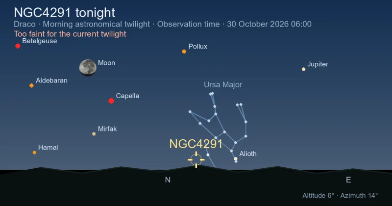 NGC4291 tonight