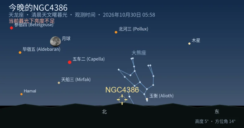 今晚的NGC4386