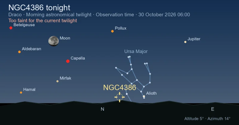 NGC4386 tonight