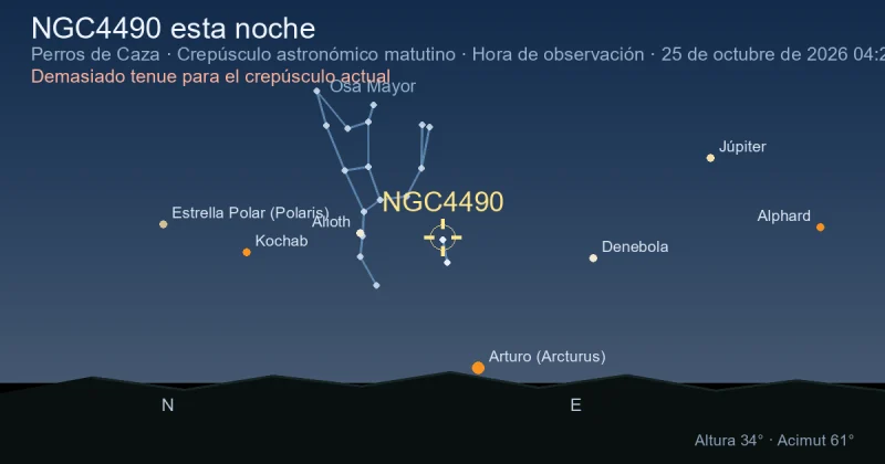 NGC4490 esta noche