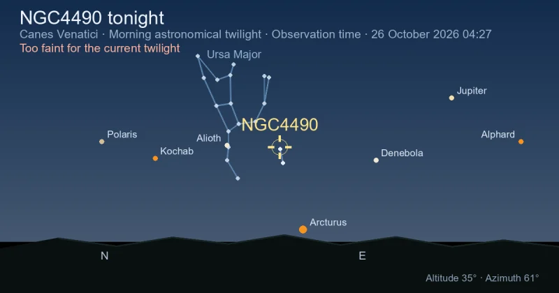 NGC4490 tonight