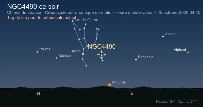 NGC4490 ce soir