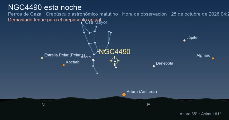 NGC4490 esta noche