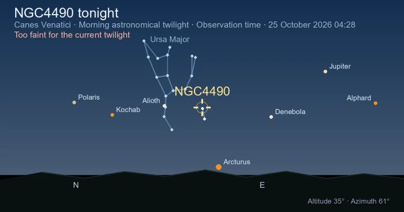 NGC4490 tonight