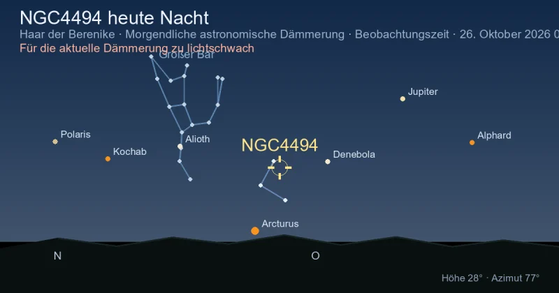 NGC4494 heute Nacht