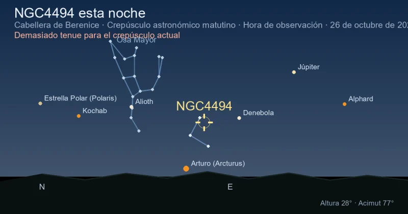 NGC4494 esta noche