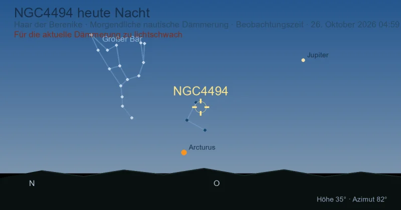 NGC4494 heute Nacht