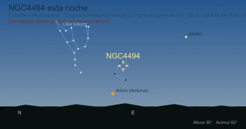 NGC4494 esta noche