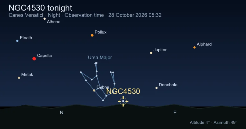 NGC4530 tonight