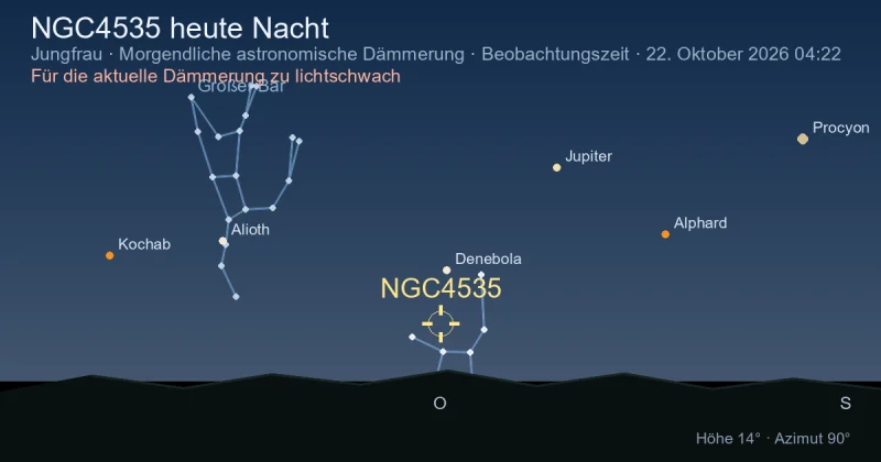 NGC4535 heute Nacht