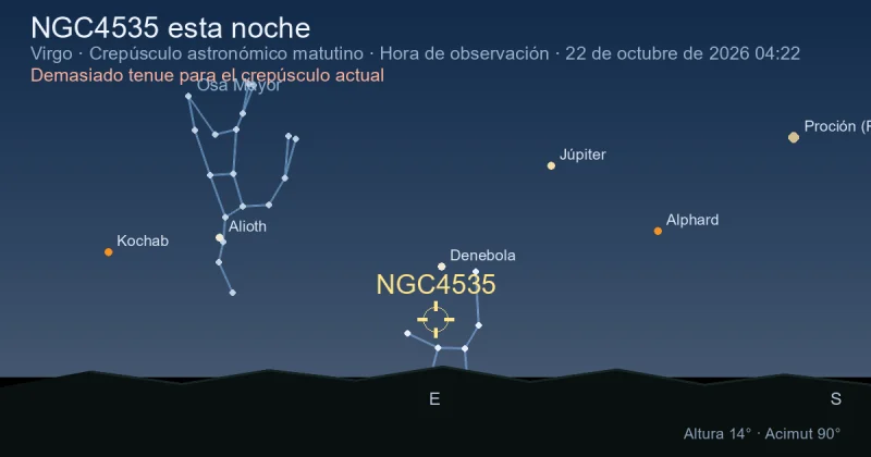 NGC4535 esta noche