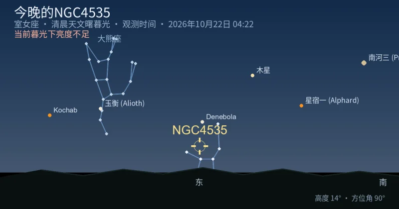今晚的NGC4535