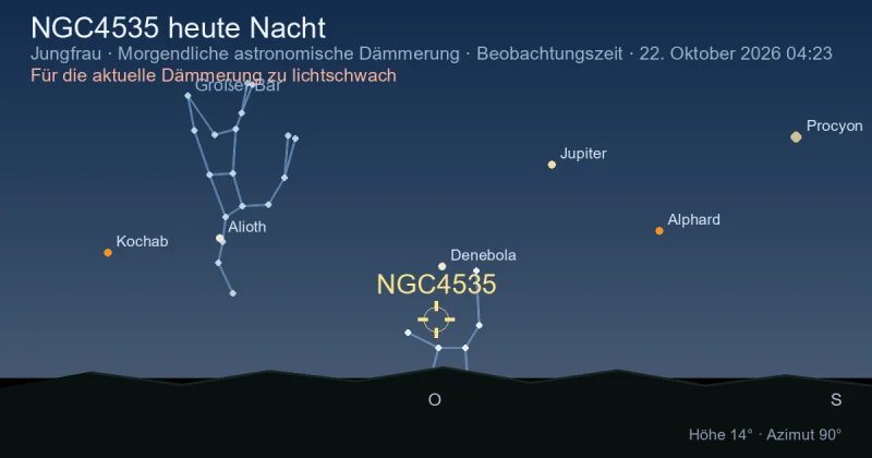 NGC4535 heute Nacht