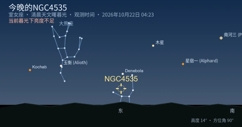 今晚的NGC4535