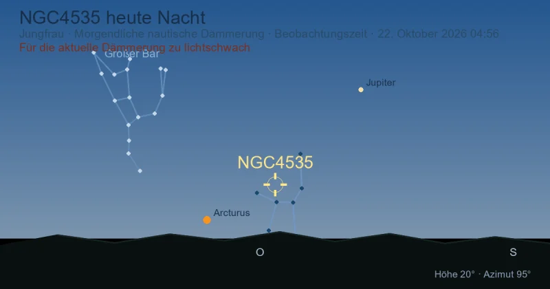 NGC4535 heute Nacht