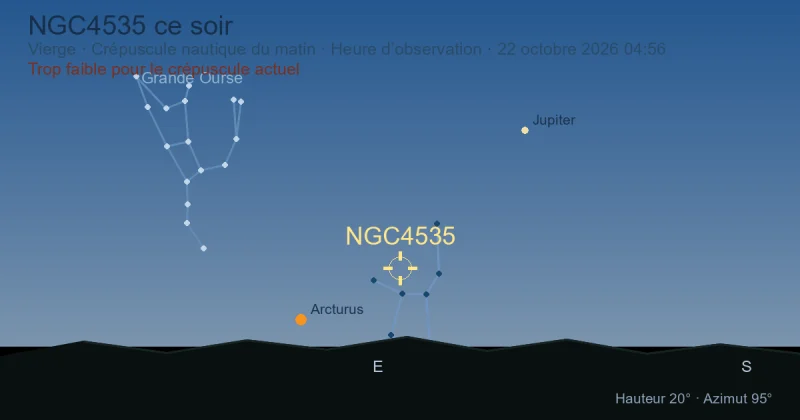 NGC4535 ce soir