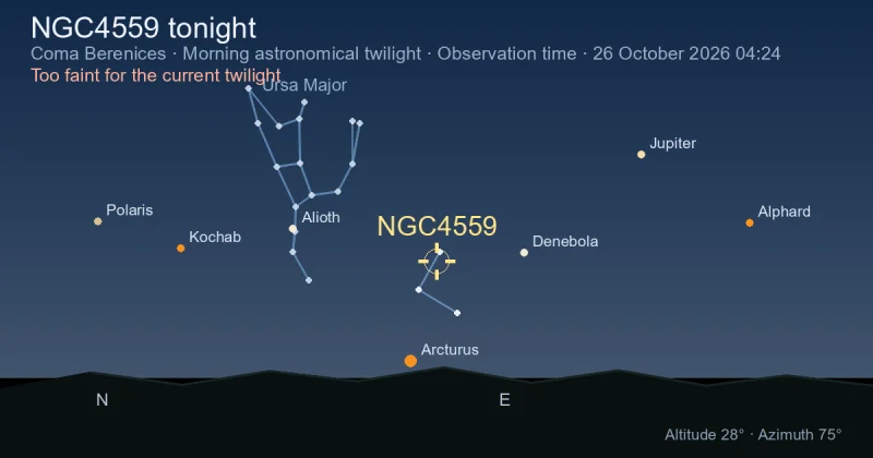 NGC4559 tonight