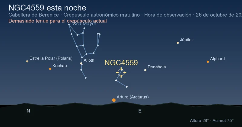 NGC4559 esta noche