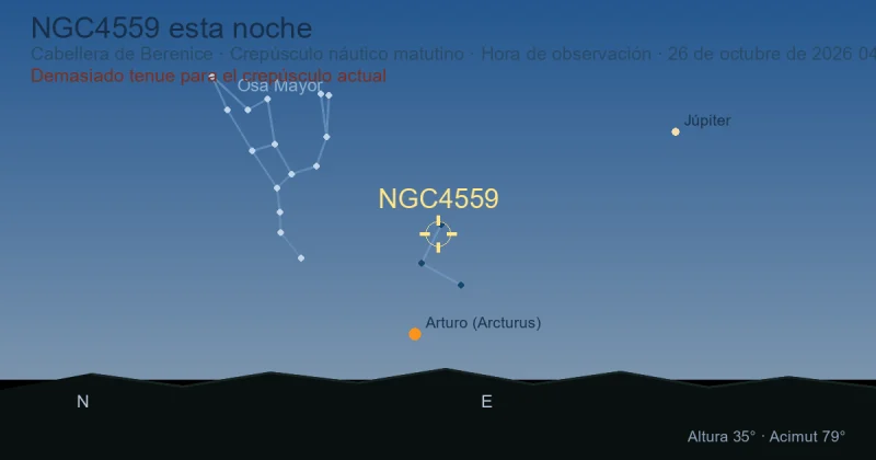 NGC4559 esta noche