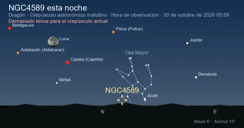 NGC4589 esta noche