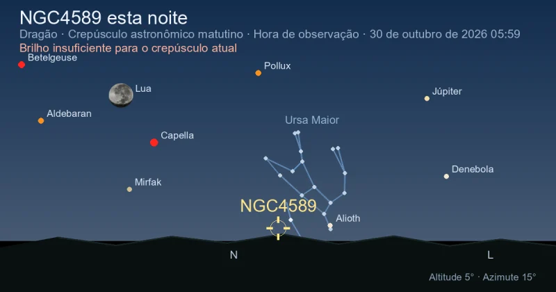 NGC4589 esta noite