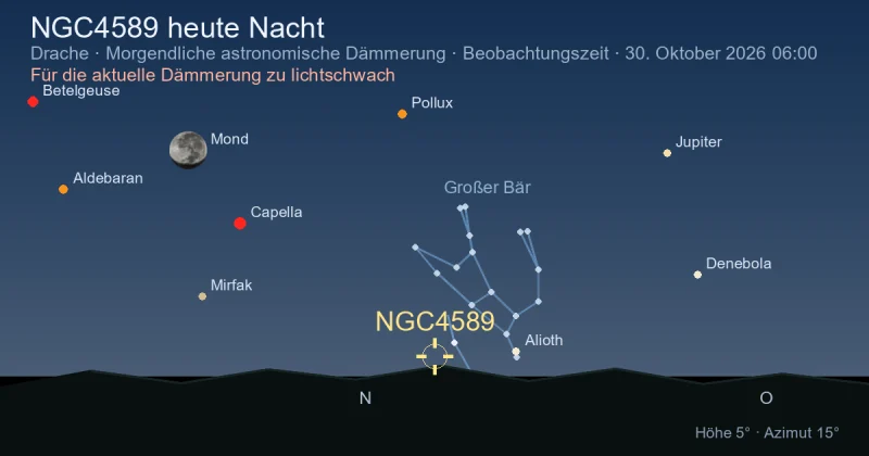 NGC4589 heute Nacht