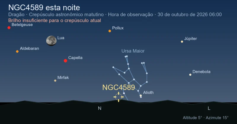 NGC4589 esta noite