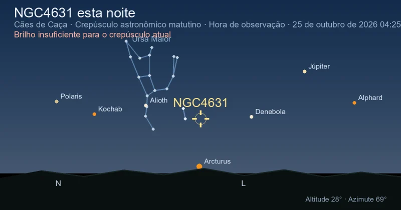 NGC4631 esta noite