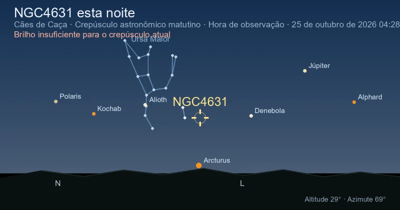 NGC4631 esta noite