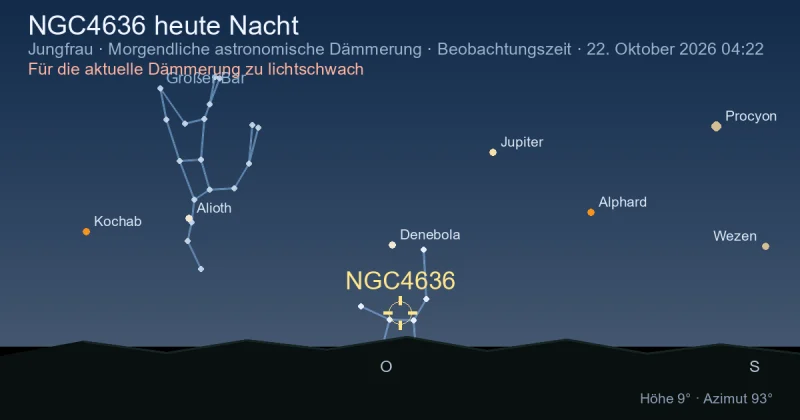 NGC4636 heute Nacht
