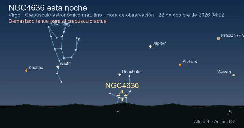 NGC4636 esta noche