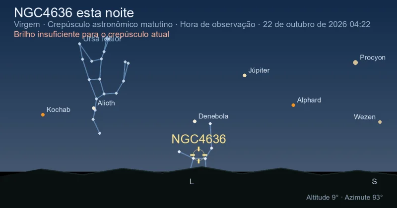 NGC4636 esta noite