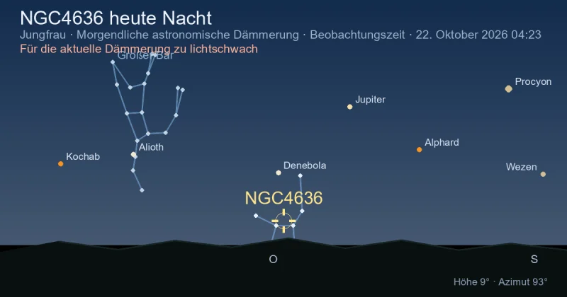 NGC4636 heute Nacht