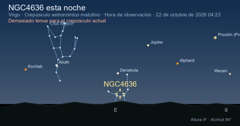 NGC4636 esta noche