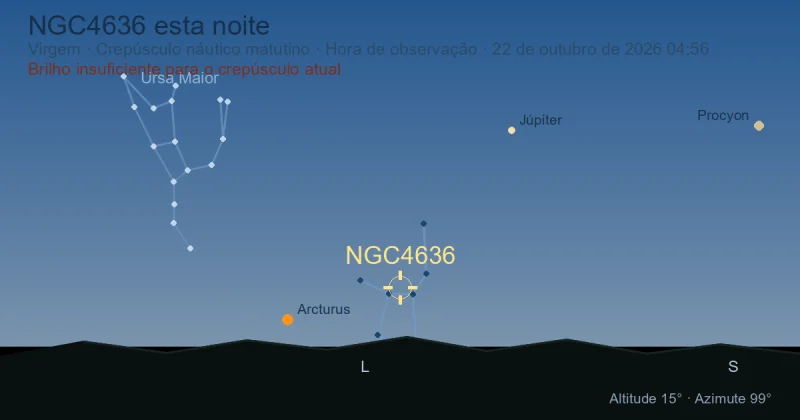 NGC4636 esta noite