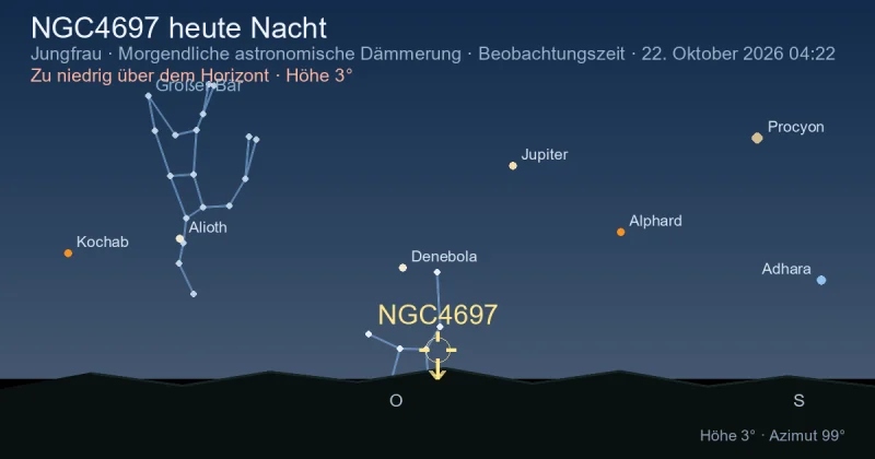 NGC4697 heute Nacht