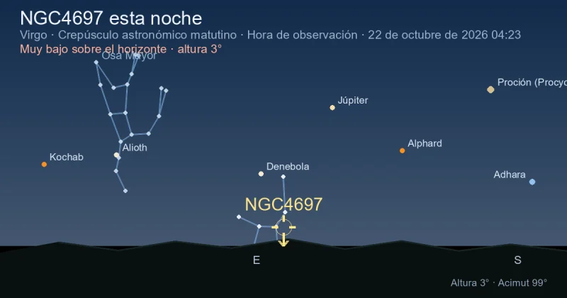 NGC4697 esta noche
