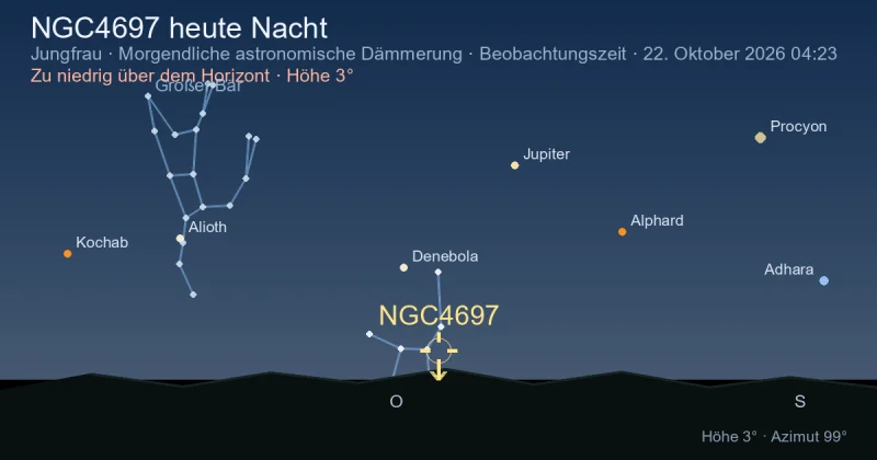 NGC4697 heute Nacht
