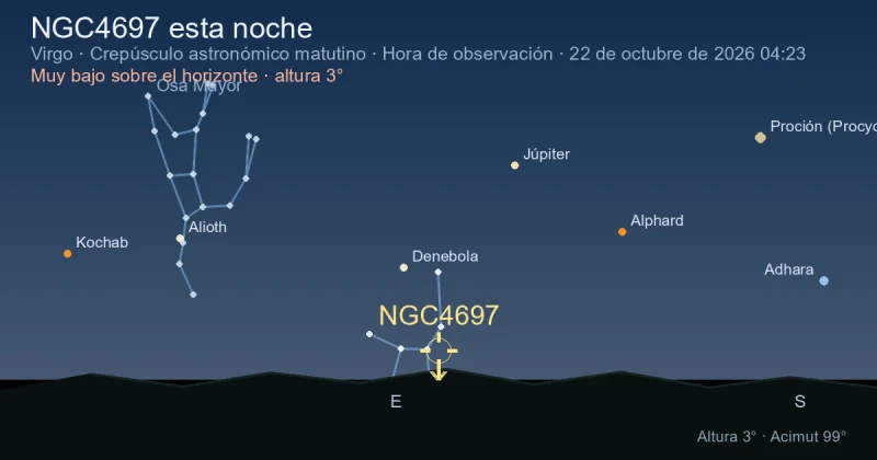 NGC4697 esta noche
