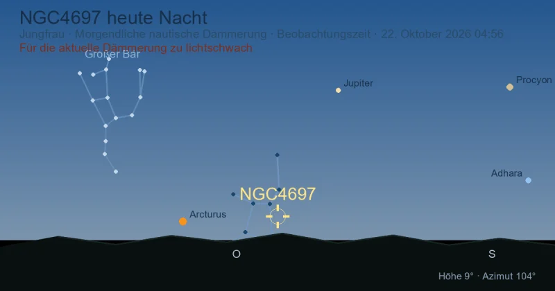 NGC4697 heute Nacht