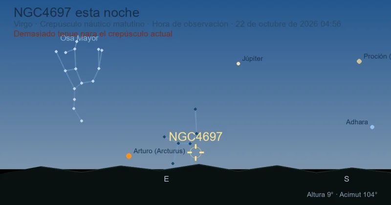 NGC4697 esta noche