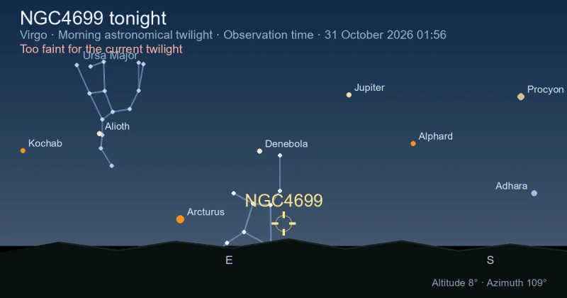 NGC4699 tonight