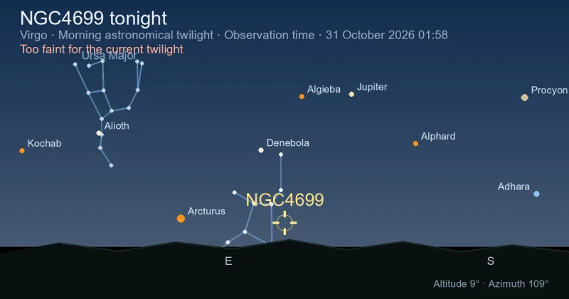 NGC4699 tonight