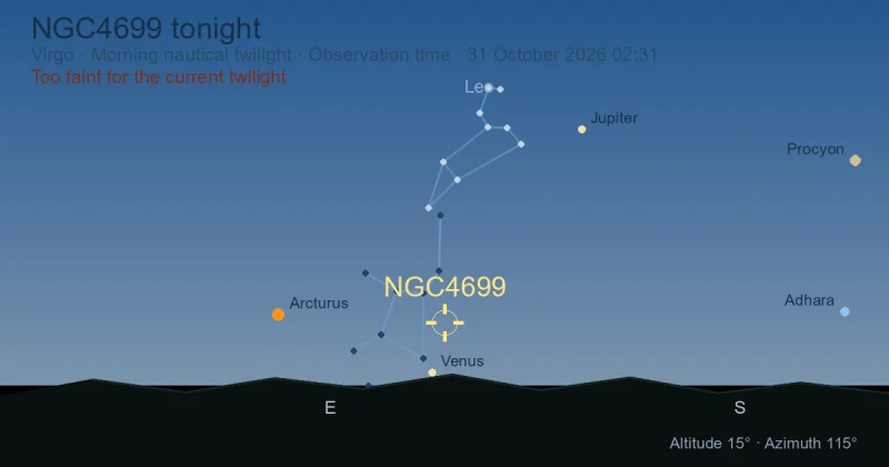 NGC4699 tonight