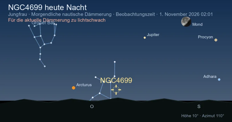 NGC4699 heute Nacht