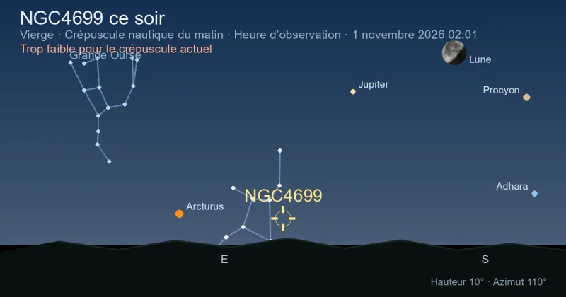 NGC4699 ce soir