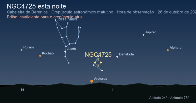 NGC4725 esta noite