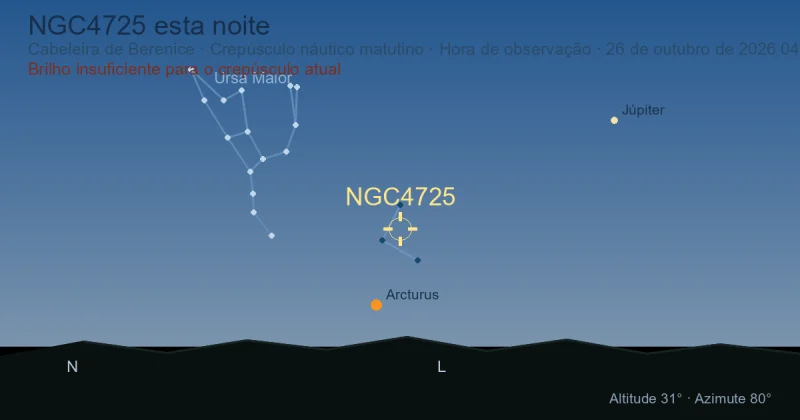NGC4725 esta noite
